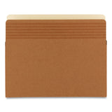Smead™ Easy Grip Pockets, 5.25" Expansion, Letter Size, Redrope, 10/Box (SMD73209) Box of 10