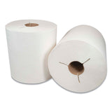 Morcon Tissue Morsoft Controlled Towels, Y-Notch, 1-Ply, 8" x 800 ft, White, 6 Rolls/Carton (MOR400WY) Case of 6