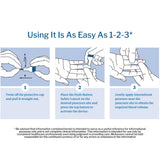 McKesson Safety Lancet 23 Gauge Retractable Push Button Activation Finger (1217990_CS) 2000/CS