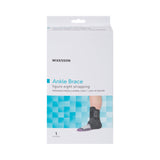 McKesson Ankle Brace X-Small Lace-Up / Figure-8 Strap / Hook and Loop Closure Foot (1159071_EA) 1/EA