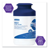 Kimtech™ WetTask System Prep Wipers for Bleach/Disinfectants/Sanitizers Hygienic Enclosed System Refills, w/Canister, 55/Rl,12 Roll/Ct (KCC7732005) 12 Rolls