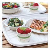 World Centric® Fiber Trays, PLA Lined, PFAS Free, 1-Compartment, 18 x 14 x 1, Natural, Paper, 100/Carton (WORTRSC1418LF) Case of 100