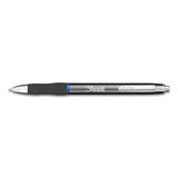 Sharpie® S-Gel™ S-Gel Premium Metal Barrel Gel Pen, Retractable, Medium 0.7 mm, Blue Ink, Gun Metal Gray Barrel, Dozen (SAN2147525) 1 Dozen
