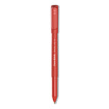 Paper Mate® Write Bros. Ballpoint Pen, Stick, Fine 0.8 mm, Red Ink, Red Barrel, Dozen (PAP2124517) 1 Dozen
