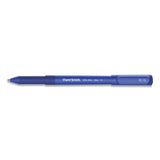 Paper Mate® Write Bros. Grip Ballpoint Pen, Stick, Medium 1 mm, Blue Ink, Blue Barrel, Dozen (PAP2124506) 1 Dozen