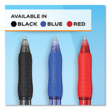 Paper Mate® Profile Gel Pen, Retractable, Medium 0.7 mm, Black Ink, Translucent Black Barrel, 36/Pack (PAP2095473) Pack of 36