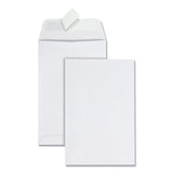 Quality Park™ Redi-Strip Catalog Envelope, #1, Cheese Blade Flap, Redi-Strip Adhesive Closure, 6 x 9, White, 100/Box (QUA44182) Box of 100