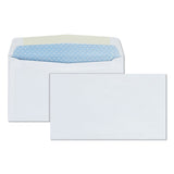 Quality Park™ Security Tint Business Envelope, #6 3/4, Commercial Flap, Gummed Closure, 3.63 x 6.5, White, 500/Box (QUA10412) Box of 500