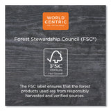 World Centric® Paper Bowls, 24 oz, 4.4" Diameter x 4.4"h, White, 500/Carton (WORBOPA24) Case of 500