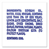 Kraft® Mayo Real Mayonnaise, 0.44 oz Packet, 200/Box, Ships in 1-3 Business Days (GRR22001118) Box of 200