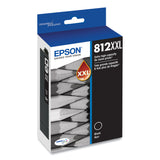 Epson® T812XXL120-S (T812XXL) DURABrite Ultra Extra High-Yield Ink, 2,200 Page-Yield, Black (EPST812XXL120S) Each
