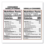 Coffee mate® Liquid Coffee Creamer, Cinnamon/Peppermint/Pumpkin/Vanilla, 0.38oz Mini Cups, 50/PK,4 PK/CT, Ships in 1-3 Business Days (GRR70000093) Case of 4