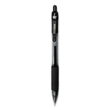 Zebra® Z-Grip Ballpoint Pen, Retractable, Medium 0.7 mm, Black Ink, Clear/Black Barrel, 12/Pack (ZEB23910) 1 Dozen