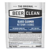 Diversey™ Beer Clean Glass Cleaner, Powder, 0.5 oz Packet, 100/Carton (DVO990221) Each