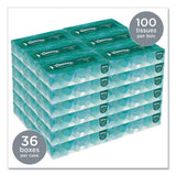 Kleenex® White Facial Tissue for Business, 2-Ply, White, Pop-Up Box, 100 Sheets/Box, 36 Boxes/Carton (KCC21400) Case of 36