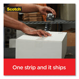 Scotch® Box Lock Shipping Packaging Tape, 3" Core, 1.88" x 54.6 yds, Clear, 6/Pack (MMM39506) Pack of 6