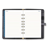 Buckle Closure Planner/Organizer Starter Set, 8.5 x 5.5, Black Cover, 12-Month (Jan to Dec): Undated (DRNDR111804005) Each