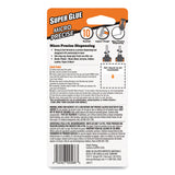 Gorilla® Super Glue Micro Precise, 0.19 oz, Dries Clear, 4/Carton (GOR102862CT) Case of 4