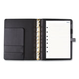 Buckle Closure Planner/Organizer Starter Set, 8.5 x 5.5, Black Cover, 12-Month (Jan to Dec): Undated (DRNDR111804005) Each