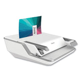 Fellowes® Lyra 3-in-1 Binding Center, 300 Sheets, 16.63 x 15.62 x 6.03, White/Gray (FEL5603001) Each