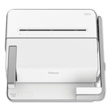 Fellowes® Lyra 3-in-1 Binding Center, 300 Sheets, 16.63 x 15.62 x 6.03, White/Gray (FEL5603001) Each