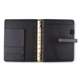 Buckle Closure Planner/Organizer Starter Set, 8.5 x 5.5, Black Cover, 12-Month (Jan to Dec): Undated (DRNDR111804005) Each
