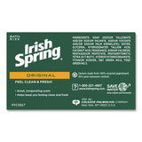 Irish Spring® Bar Soap, Clean Fresh Scent, 3.75 oz, 3 Bars/Pack, 18 Packs/Carton (CPC14177) Case of 18