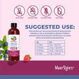 Mary Ruth's® Liquid Iron Dietary Supplement Iron 6 to 18 mg Strength Liquid 16 oz. Berry Flavor (1271764_EA) 1/EA