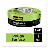 Scotch® Rough Surface Extra Strength Painter's Tape, 3" Core, 1.41" x 60.1 yds, Green (MMM206036AP) 1 Roll