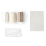 Profore Lite 3 Layer Compression Bandage System Self-Adherent / Tape Closure Tan / White NonSterile Low Compression (684175_CS) 8/CS