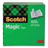 Scotch® Magic Tape Refill, 1" Core, 1" x 36 yds, Clear (MMM81011296) 1 Roll