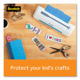Scotch™ Laminating Pouches, 5 mil, 2.25" x 4.25", Gloss Clear, 100/Pack (MMMTP5852100) Pack of 100