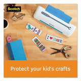 Scotch™ Laminating Pouches, 5 mil, 3.75" x 2.38", Gloss Clear, 20/Pack (MMMTP585120) Pack of 20