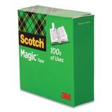 Scotch® Magic Tape Refill, 1" Core, 0.5" x 36 yds, Clear (MMM810121296) Each