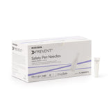 McKesson Prevent® Safety Insulin Pen Needle 31 Gauge 6 mm Length Automatic Safety with Manual Back-End Shield (1118151_BX) 100/BX