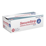 Secure Strip™ Skin Closure Strip 1/4 X 3 Inch Nonwoven Material Flexible Strip White (811875_PK) 1/PK