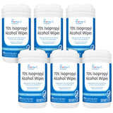 The Pharma-C Company® Antiseptic Skin Wipe Isopropyl Alcohol Towelette Canister (1250441_CT) 175/CT