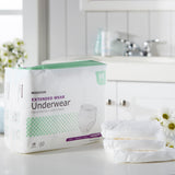 McKesson Unisex Adult Absorbent Underwear Pull On with Tear Away Seams Medium Disposable Heavy Absorbency (1123838_BG) 16/BG