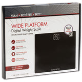 Veridian® Floor Scale Digital Display 438 lbs. / 199 kg Capacity Black Battery Operated (1246878_EA) 1/EA
