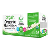 Orgain® Organic Nutritional Shake Oral Supplement Sweet Vanilla Bean Flavor Liquid 11 oz. Carton (1175952_CS) 12/CS