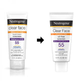 Neutrogena® Clear Face Sunscreen SPF 50 Lotion 3 oz. Tube (1193256_EA) 1/EA