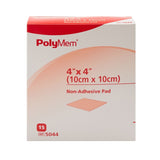 PolyMem® Foam Dressing 3 X 3 Inch Without Border Film Backing Nonadhesive Square Sterile (258749_BX) 15/BX