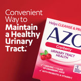 AZO® Urinary Pain Relief 60 mg - 110 mg - 500 mg - 30 mg Strength Vitamin C / Calcium / Cranberry / Bacillus Coagulans Tablet 50 per Box (884458_BX) 1/BX