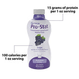 Pro-Stat® Oral Supplement Grape Flavor Liquid 30 oz. Bottle (728063_CS) 6/CS
