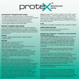 Protex™ Surface Disinfectant Cleaner Broad Spectrum Trigger Spray Liquid 32 oz. Bottle Lemon Scent NonSterile (728022_EA) 1/EA