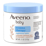 Aveeno® Baby Eczema Therapy Nighttime Balm Eczema Cream 11 oz. Jar Unscented Ointment (1228855_EA) 1/EA