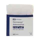 Dermacea™ Abdominal Pad 7-1/2 X 8 Inch Sterile 1 per Pack (566396_EA) 1/EA