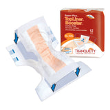 Tranquility® Top Liner® Contour Booster Pad 14 X 32 Inch Heavy Absorbency Super Absorbent Core One Size Fits Most (722310_BG) 12/BG