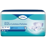 TENA® ProSkin™ Plus Unisex Adult Incontinence Brief X-Small Disposable Moderate Absorbency (959411_PK) 30/PK