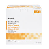 McKesson Spandagrip™ Elastic Tubular Support Bandage 3-1/2 Inch X 11 Yard Large Ankle / Medium Knee Pull On Natural NonSterile Size E Standard Compression (1112849_CS) 12/CS